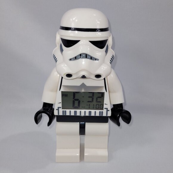Star Wars Lego Stormtrooper Clock Action Figure - Picture 1 of 1